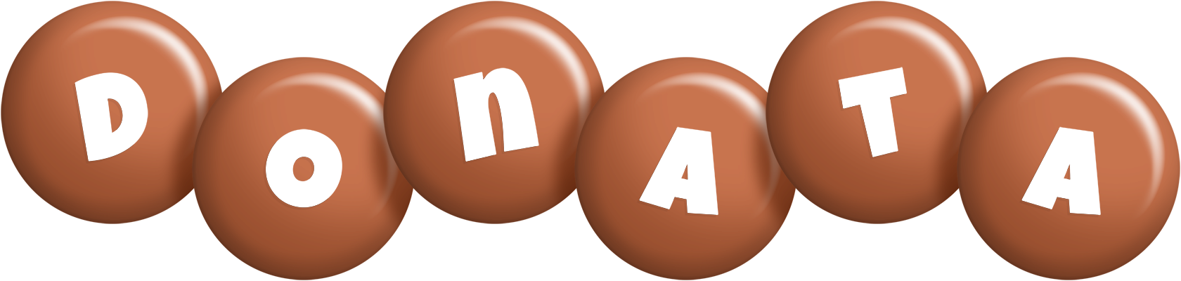 Donata candy-brown logo