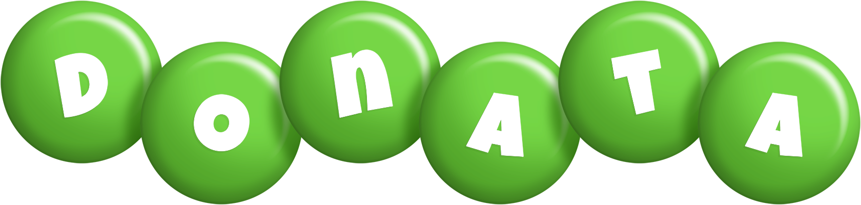 Donata candy-green logo