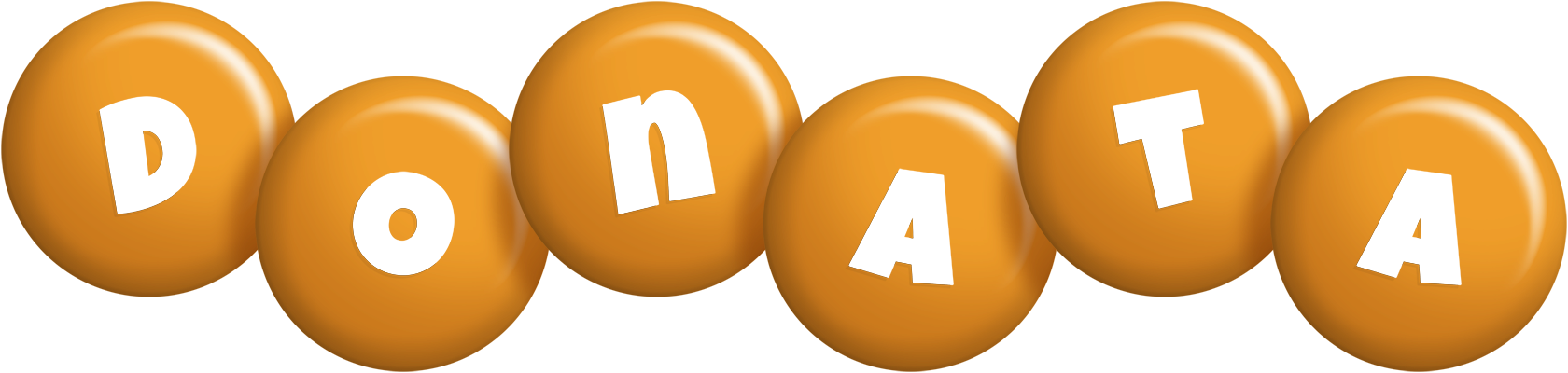 Donata candy-orange logo