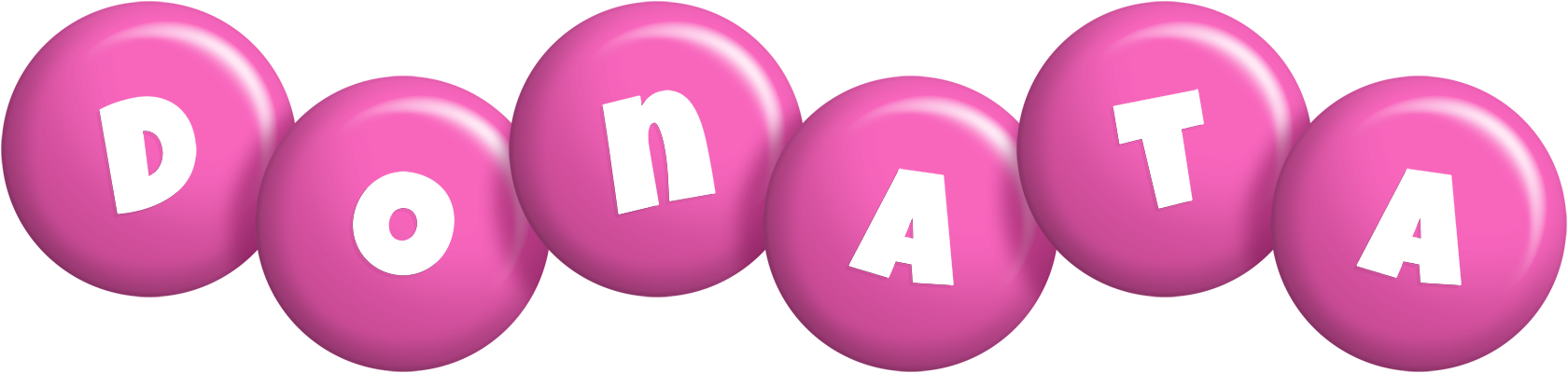 Donata candy-pink logo