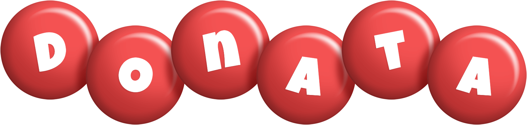 Donata candy-red logo