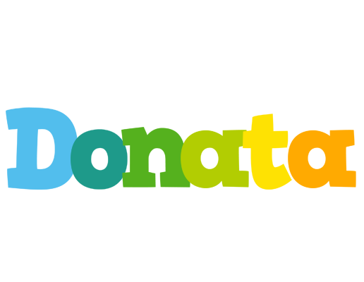 Donata rainbows logo