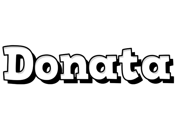 Donata snowing logo