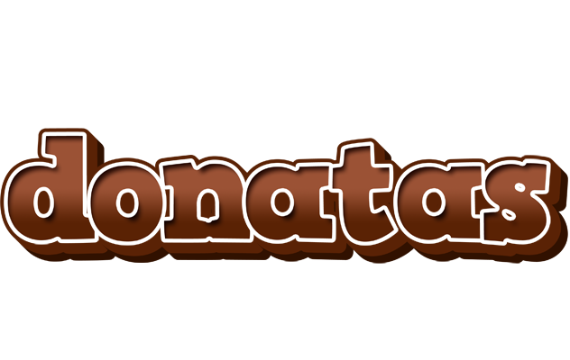 Donatas brownie logo