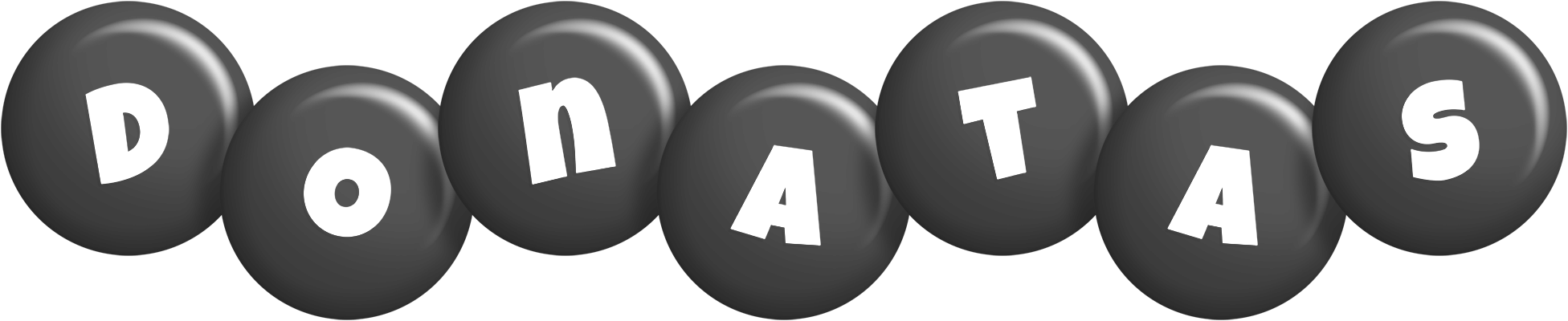 Donatas candy-black logo