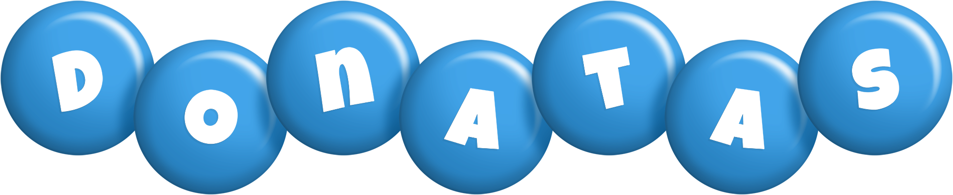 Donatas candy-blue logo