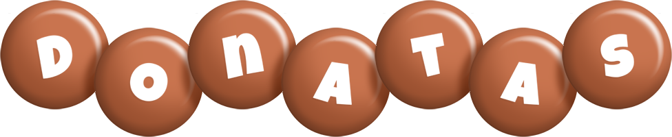 Donatas candy-brown logo