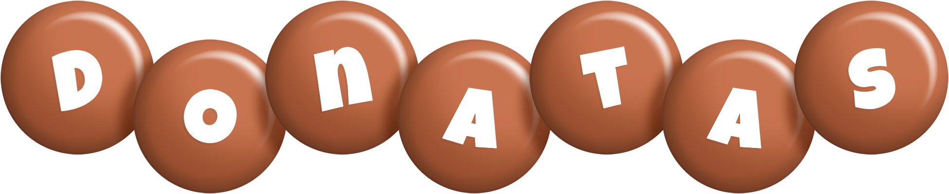 Donatas candy-brown logo