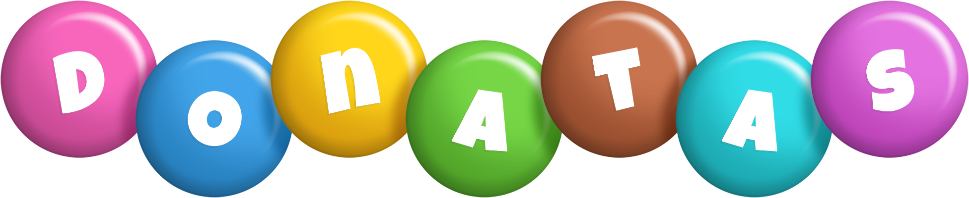Donatas candy logo