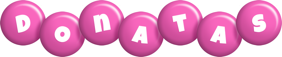 Donatas candy-pink logo