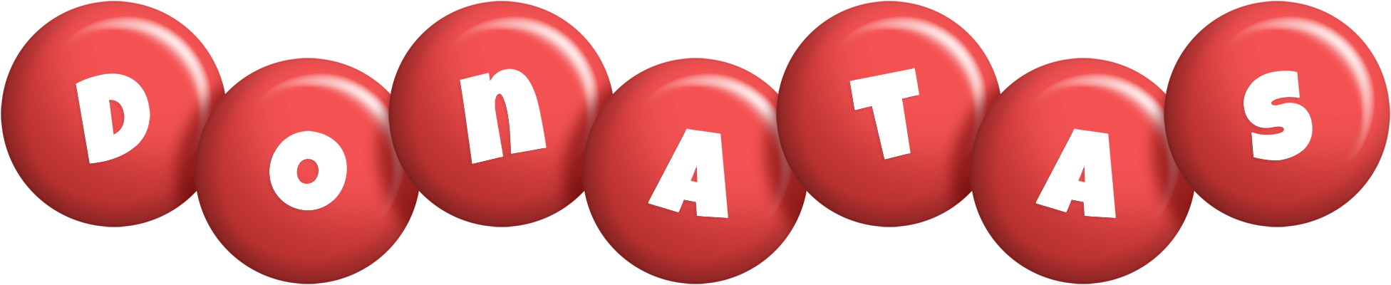 Donatas candy-red logo