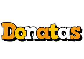 Donatas cartoon logo