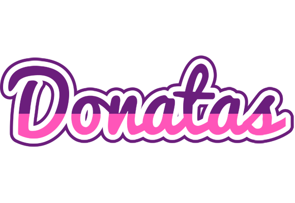 Donatas cheerful logo
