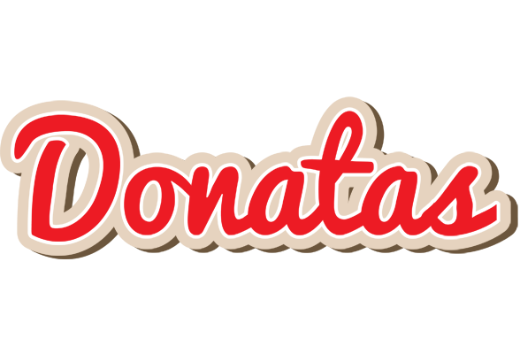 Donatas chocolate logo