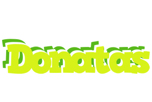 Donatas citrus logo