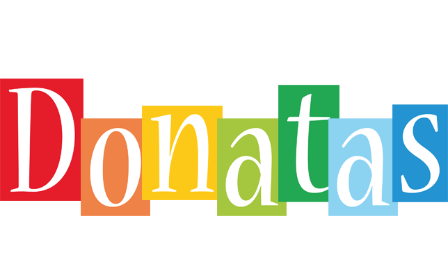 Donatas colors logo