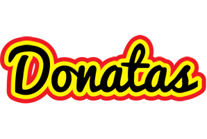 Donatas flaming logo