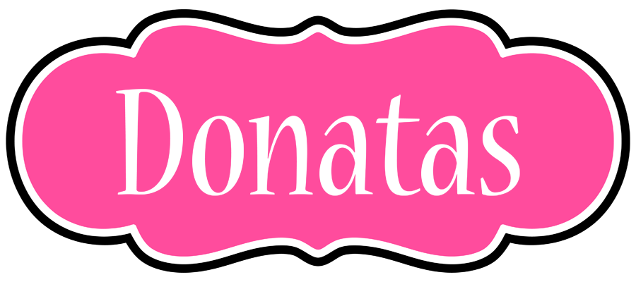 Donatas invitation logo