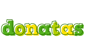 Donatas juice logo