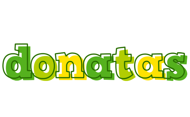 Donatas juice logo