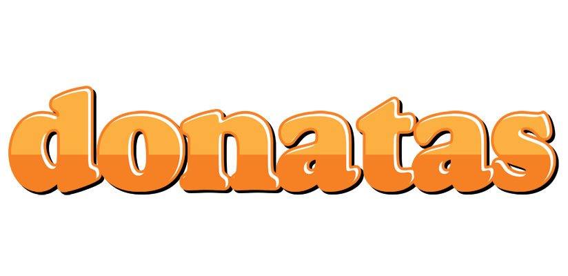 Donatas orange logo