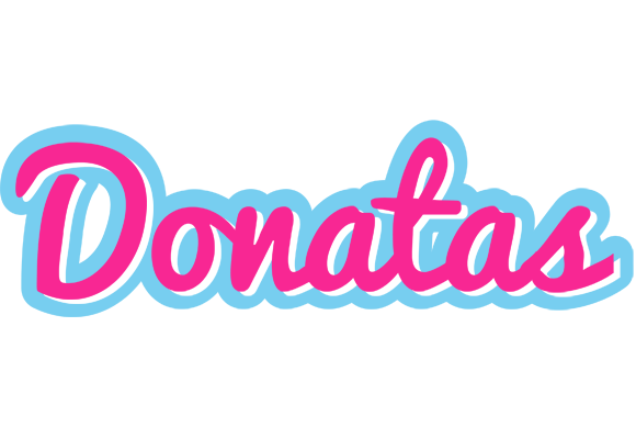 Donatas popstar logo