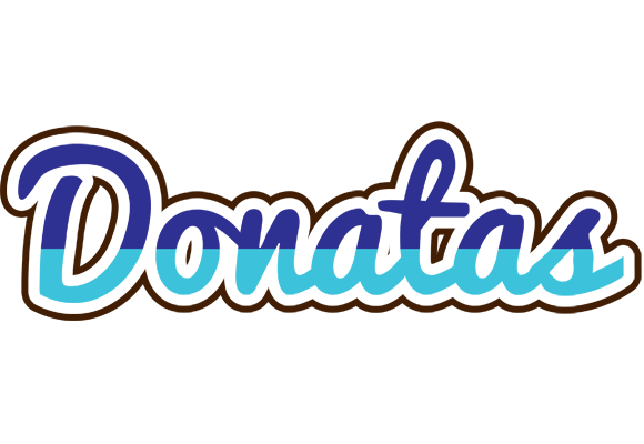 Donatas raining logo
