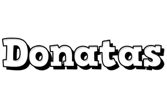Donatas snowing logo