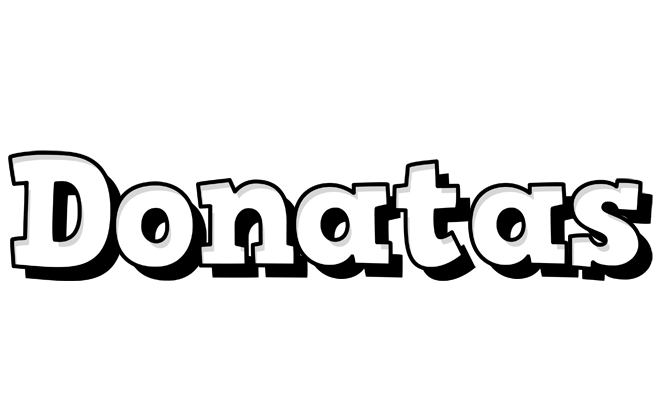 Donatas snowing logo