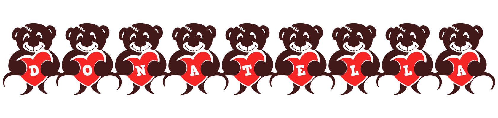 Donatella bear logo