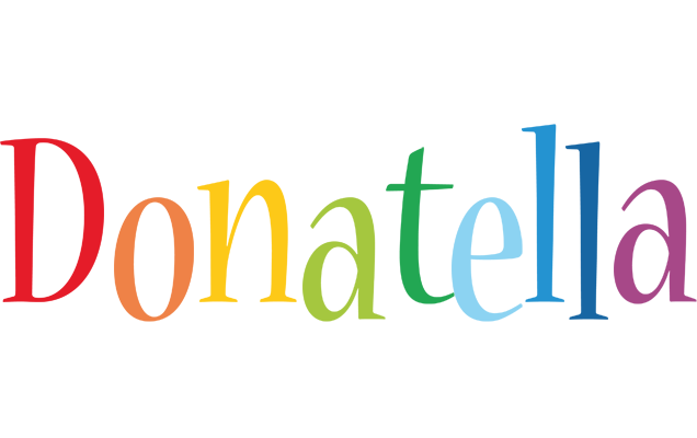 Donatella birthday logo