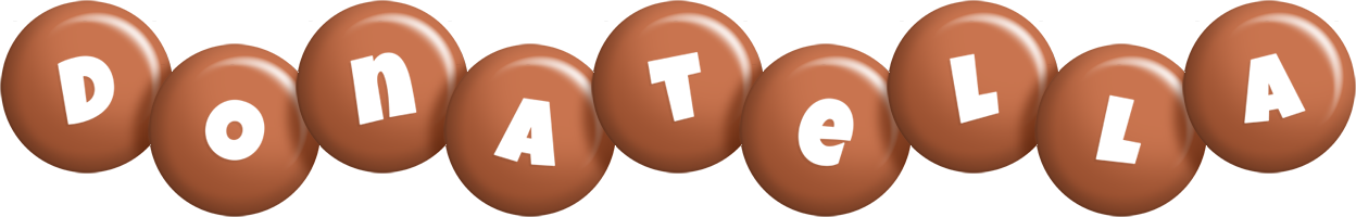 Donatella candy-brown logo