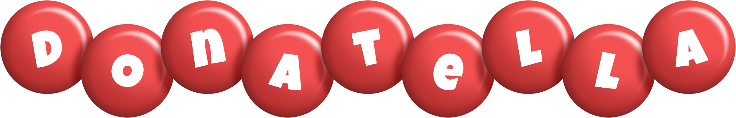 Donatella candy-red logo