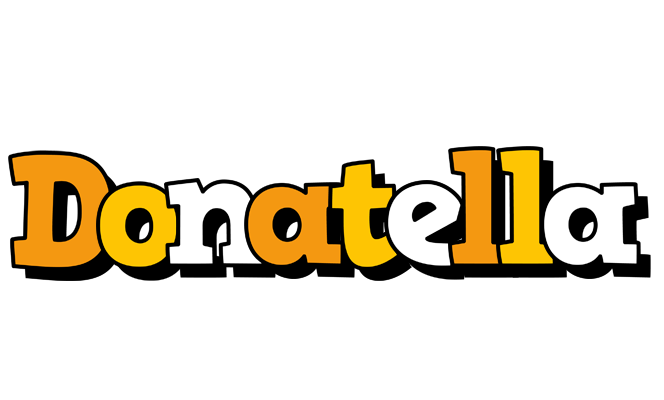 Donatella cartoon logo