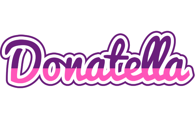 Donatella cheerful logo
