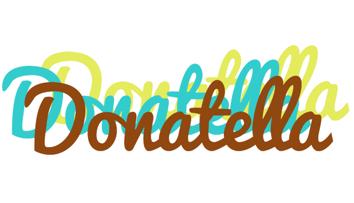 Donatella cupcake logo