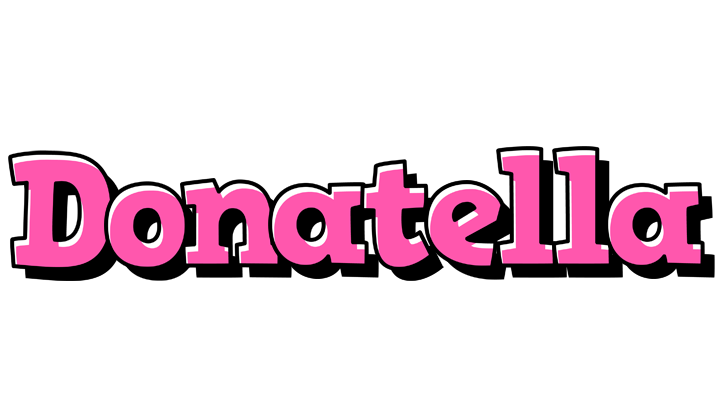 Donatella girlish logo
