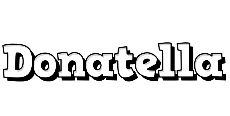 Donatella snowing logo