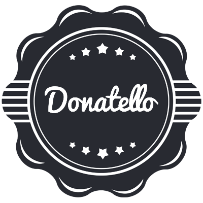 Donatello badge logo