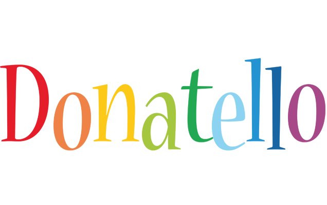 Donatello birthday logo