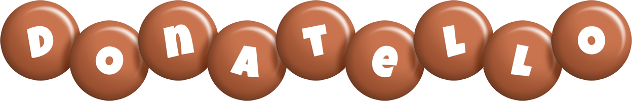Donatello candy-brown logo