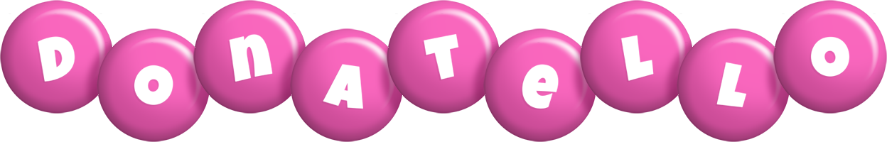 Donatello candy-pink logo