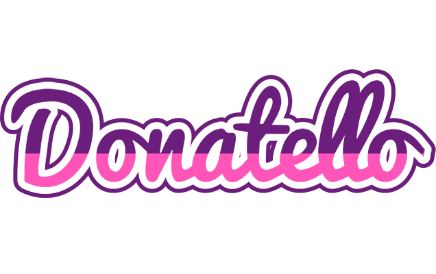Donatello cheerful logo