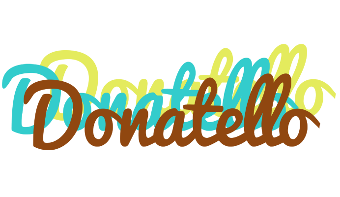 Donatello cupcake logo