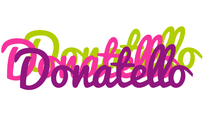 Donatello flowers logo