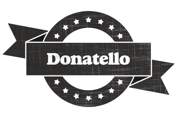 Donatello grunge logo