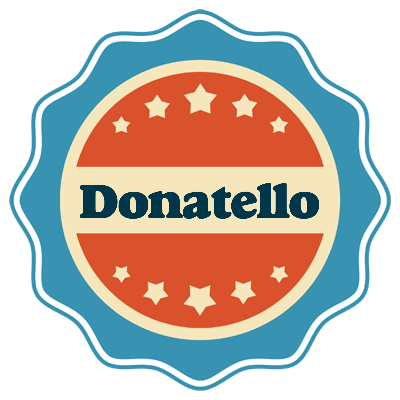 Donatello labels logo