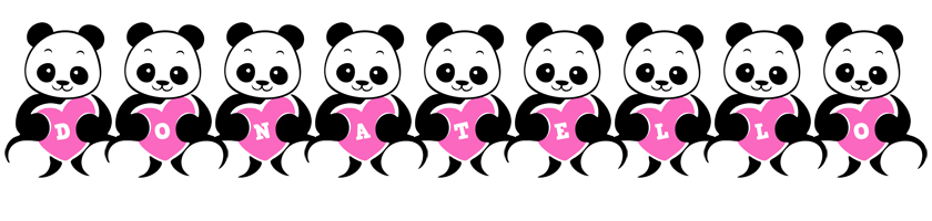 Donatello love-panda logo