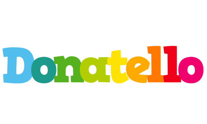 Donatello rainbows logo