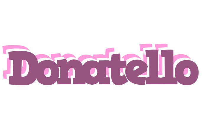 Donatello relaxing logo